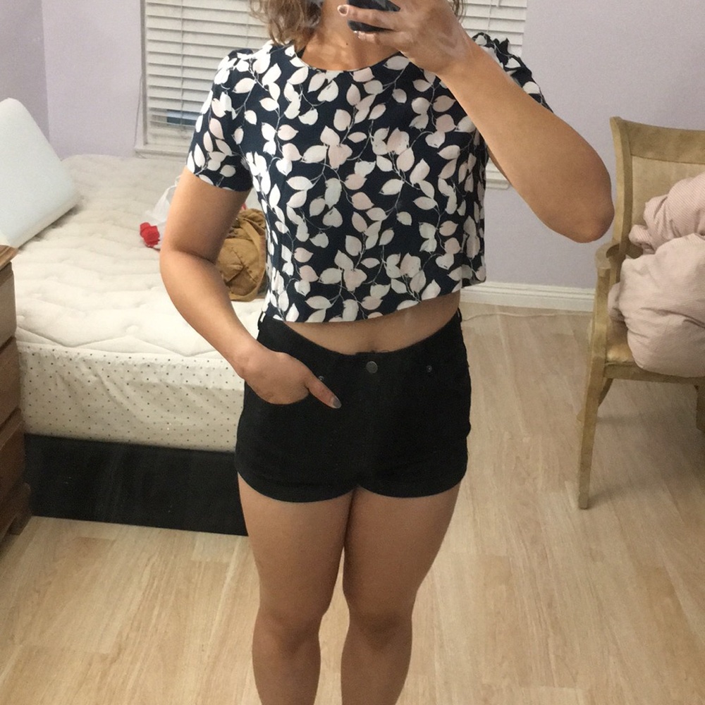 Floral Crop Top